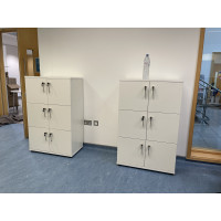 6 Door Wooden Lockers