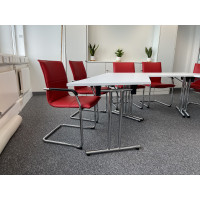 Eccles chair with Rayleigh folding leg table