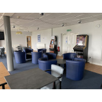 Bespoke vinyl tub chairs