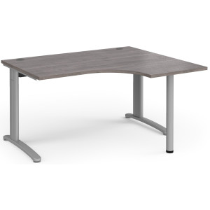 TR10 Ergonomic Corner Office Cable Managed Desk