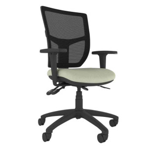 Contract Bespoke Mesh Back With Handwheel Light Duty 3 Lever Mechanism