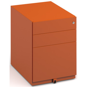 Bisley Slimline 420mm Wide Steel Pedestal