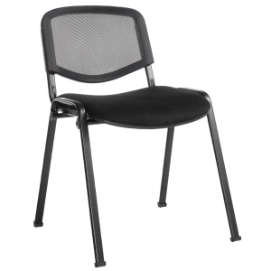 Taurus Black Mesh Conference Stacking Chair