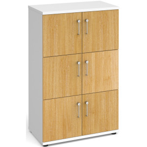 6 Door Wooden Locker