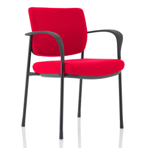 Brunswick Bespoke Fabric Visitor Chair with Arms