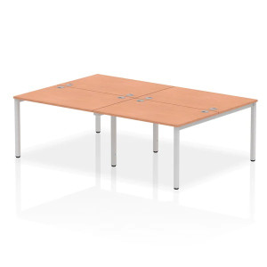 Rayleigh B2B 4 Person Bench Desk