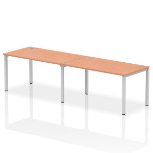 Rayleigh Single Row 2 Person Bench Desk