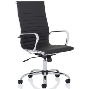 Nola Leather High Back Executive Chair 