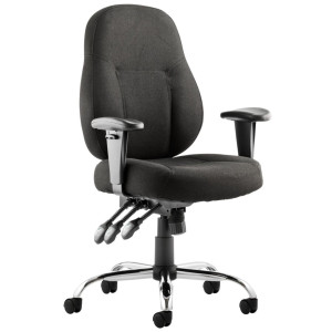 Storm Fabric Ergonomic Office Chair
