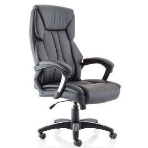 Stratford High Back Leather Look Chair