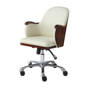 Curve San Fransisco Faux Leather Seat Office Chair