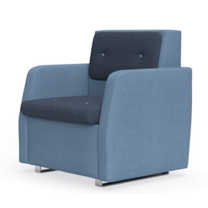 Mingle Upholstered Single Seater Sofa