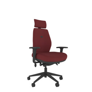 Solo Medium Back Large Seat Chair with Headrest