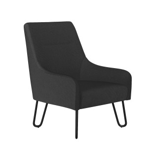 Oslo Scandinavian Style Fabric Reception Chair