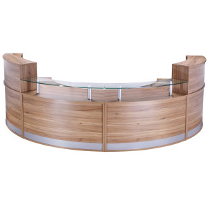 Curved Modular Reception Counter