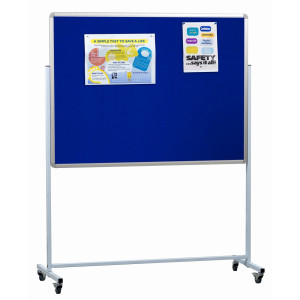 Mobile Double Side Noticeboard