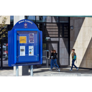 WeatherShield Contour Freestanding Outdoor Sign Surface Post