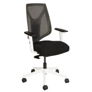 Encore Bespoke Ergonomic Task Chair With White Frame