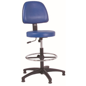 Tresham Bespoke Low Back Draughtsman Stool