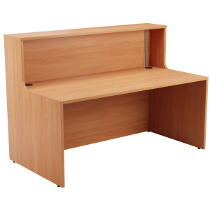 Olton Reception Desk With Panel End Sides