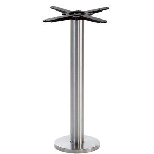 Anchor Floor Fixed Chrome Round Poseur Base