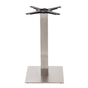 Danilo Stainless Steel Square Table Base