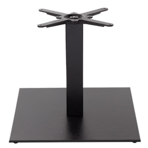 Forza Black Cast Iron Square Extra Large Table Base