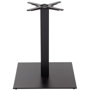 Forza Black Cast Iron Rectangle Table Base