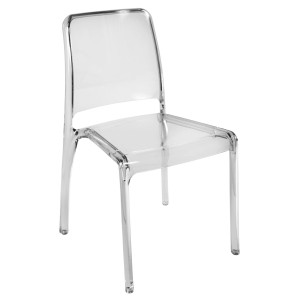 Clarity Heavy Duty Polycarbonate Chair