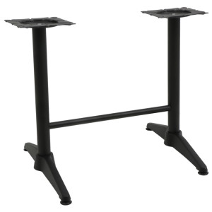 Pax Alby Double Black Base - Dining Height