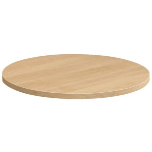 Kaffee Light Oak Table Top - Round