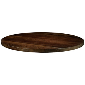 Pax Solid Ash Walnut Table Top - Round