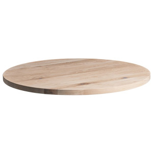 Pax Solid Oak Unfinished Table Top - Round