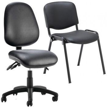 Wipe Easy Clean Office Chairs