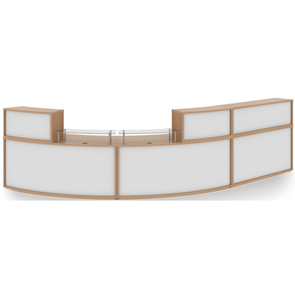 Denver Extra Large Curved Straight Reception Unit