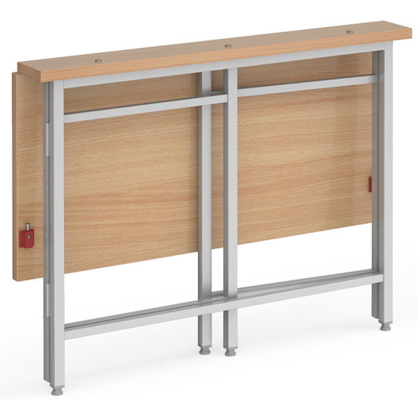 Fuji Home Office Workstation with Folding Legs