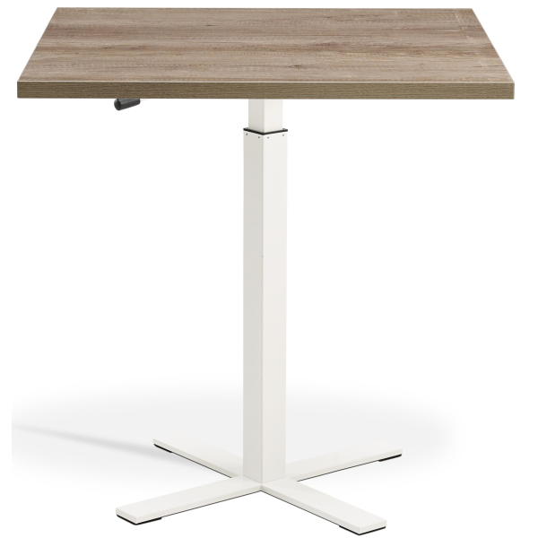 Boost Height Adjustable Meeting Table - 700x700mm