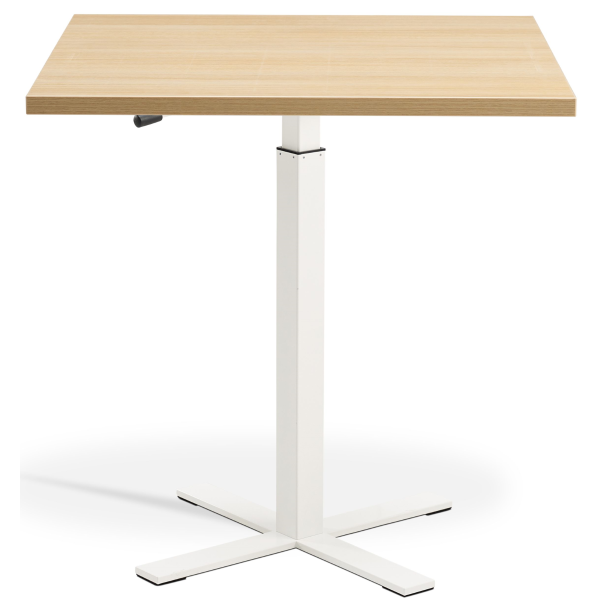 Boost Height Adjustable Meeting Table - 700x700mm
