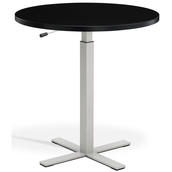 Boost Gas Lift Single Leg Table for Round Tops