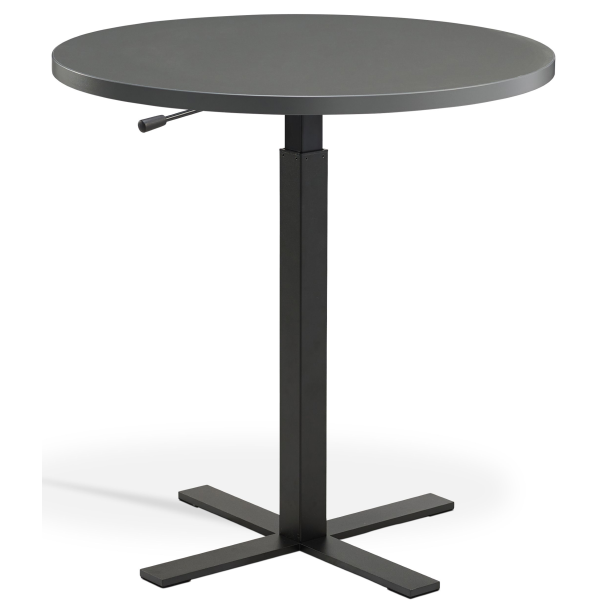 Boost Gas Lift Single Leg Table for Round Tops