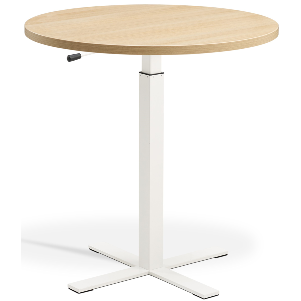 Boost Gas Lift Single Leg Table for Round Tops