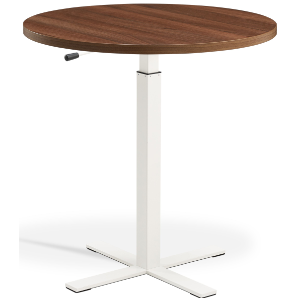 Boost Gas Lift Single Leg Table for Round Tops