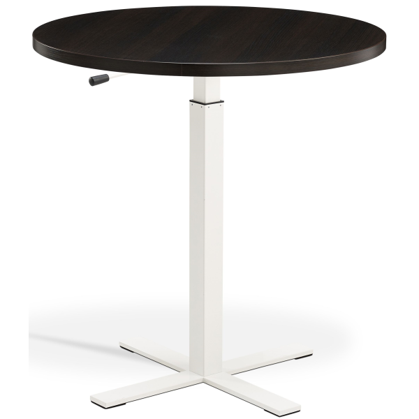 Boost Gas Lift Single Leg Table for Round Tops