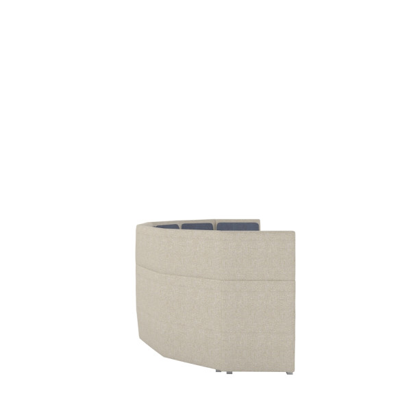 Pod Open Upholstered 5 Seater Pod