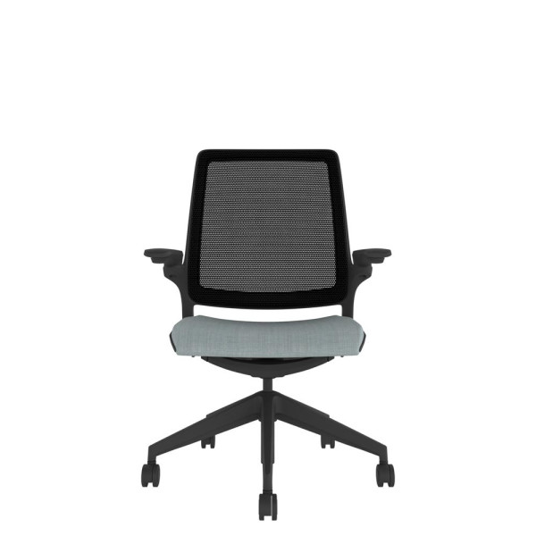 Designer Mesh Back Chair - Black