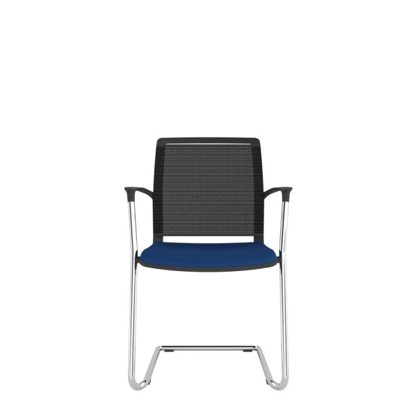 Mesh Back Chair With Cantilever Frame