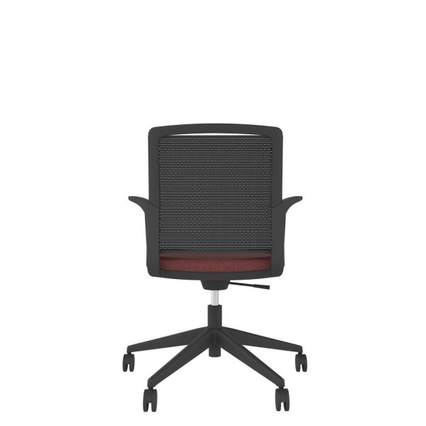 Black Shell Mesh Back Task Chair