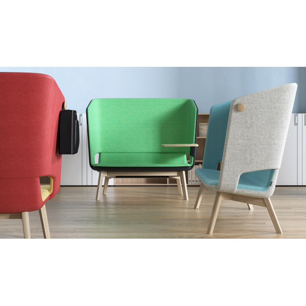 Twist and Sit Bespoke Soft  Lounge Chair