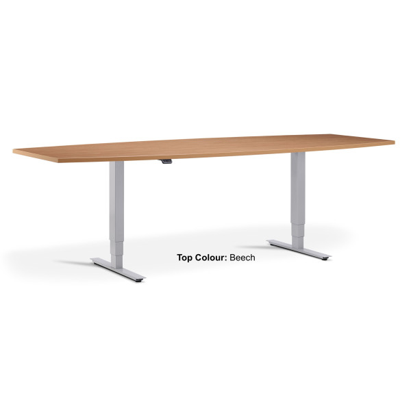 Advance 2400 Barrel Height Adjustable Meeting Table