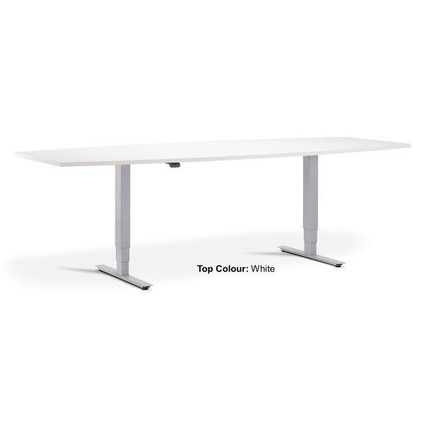 Advance 2400 Barrel Height Adjustable Meeting Table